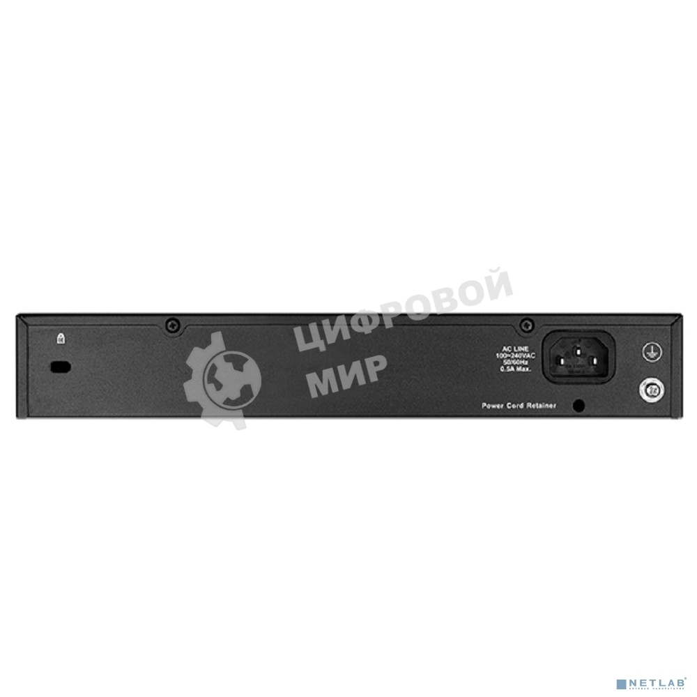 Коммутатор неуправляемый D-Link DES-1024D/H2A с 24 портами 10/100Base-TX