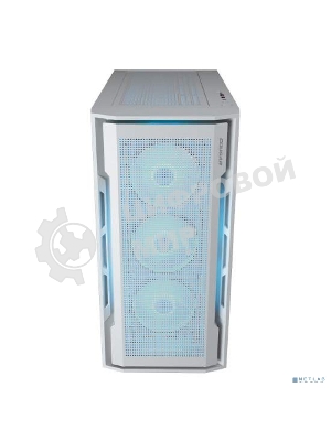 Корпус Cougar Uniface X RGb V2 White, 4x140мм ARGb PWM Fan, ARGb PWM Fan Hub, без БП, E-ATX