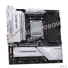 Материнская плата MAXSUN MS-Terminator B850M PRO WIFI (Socket AM5, mATX, 4*DDR5(192Gb), DP/HDMI, 2*SATA3, 3*M.2, 1*PCIEx16/1*PCIEx4, 1* Type-C, 4*USB 2.0, 4*USB 3.2, LAN 1*2.5G, SPDIF, WiFi 6E, RTL)