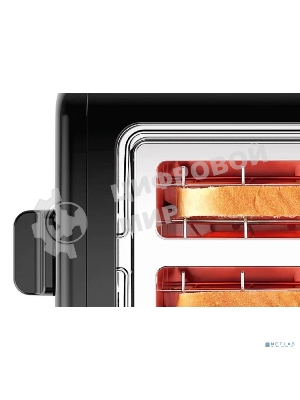 Тостер Bosch TAT3P423 черный, 970 Вт, 2 слота