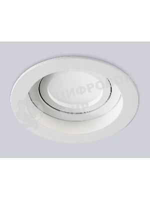 Встраиваемый поворотный точечный светильник Ambrella light TN102755 WH белый IP20 GU5.3 D98*32