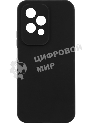 Чехол (клип-кейс) BoraSCO для Honor 200 Lite Silicone Case черный (73437)