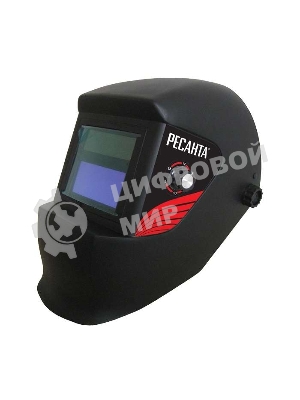 Сварочная маска Ресанта МС-2 65/14 Черная питание - Батарея солнечная и литиевая