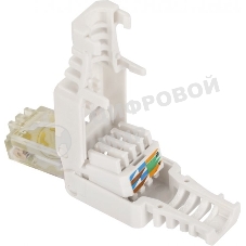 Полевой коннектор RJ-45 8P8C, неэкранированный, категории 5E