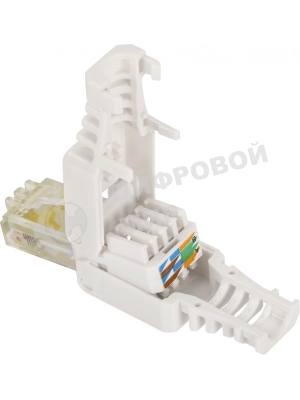 Полевой коннектор RJ-45 8P8C, неэкранированный, категории 5E