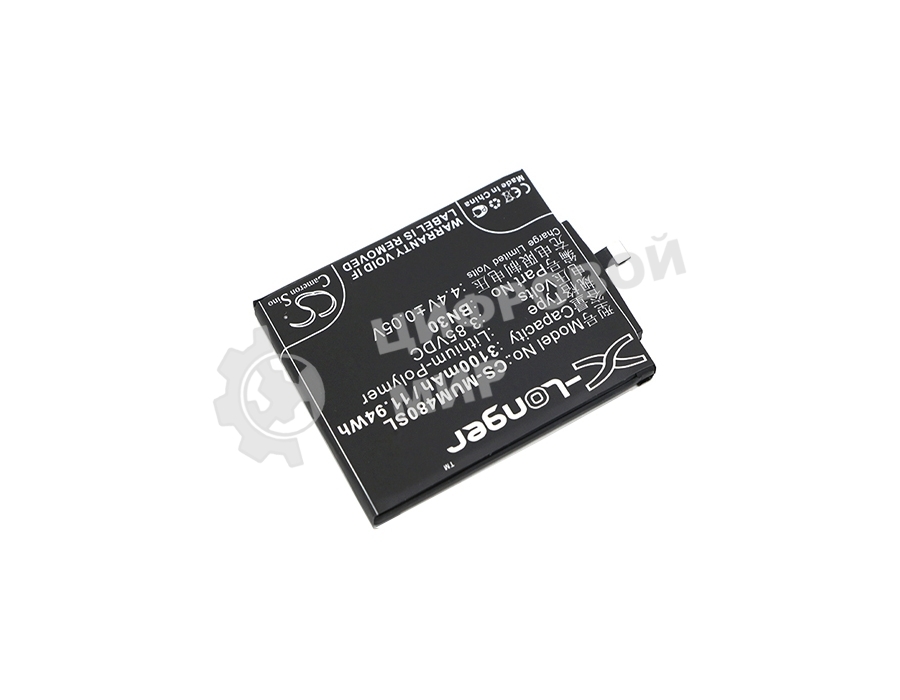 Аккумулятор CameronSino CS-MUM480SL BN30 для Xiaomi Redmi 4A3.85V, 3100mAh, 11.94Wh