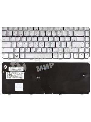 Клавиатура для ноутбука HP Pavilion DV4-1000 серебристая