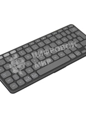 Клавиатура Logitech Keys to Go 2 беспроводная, Bluetooth, серый