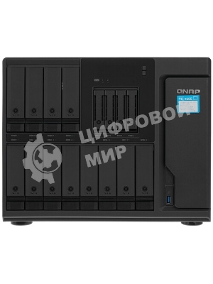 Сетевое хранилище SMB QNAP TS-1655-8G NAS 16-Bay (12x 3.5