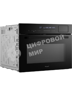 Духовой шкаф электрический Weissgauff OEMS 459 PDB черный, встраиваемый