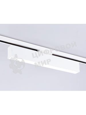 Трековый однофазный светильник Ambrella light GL6772 WH белый LED 24W 4200K 600*22*48