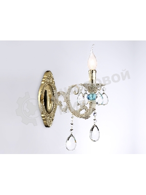 Светильник Ambrella light TR4932 GD/WH/CL золото/белый/прозрачный E14 max 40W 400*120*270