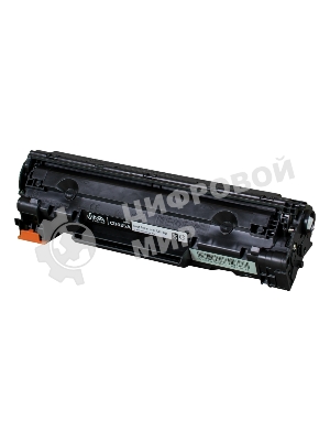 Картридж лазерный Sakura CB435A для HP LJ P1005/P1006, черный, 2000 к.