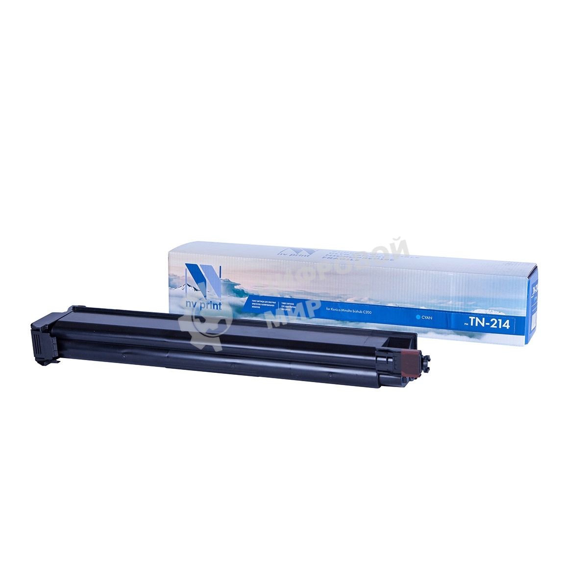Картридж лазерный NVPrint совместимый Konica Minolta TN-214 голубой для bizhub C200 (18500k)