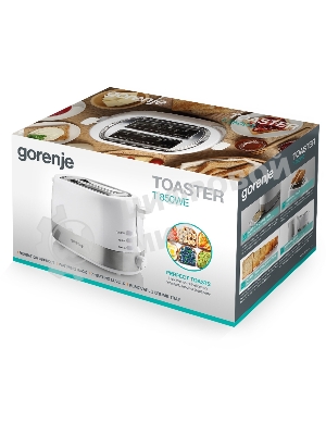Тостер Gorenje T850WE 720 Вт, белый