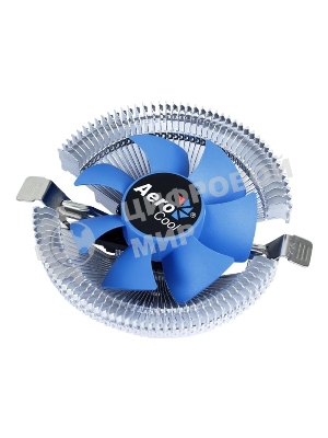 Кулер для процессора AeroCool/Formula Verkho I серебристый, 80 мм, алюминий, 2500 об/мин, 29.7 дБ, 4 pin, 90 Вт, 45 мм
