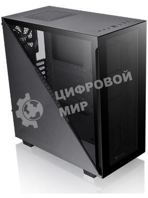 Компьютерный корпус Thermaltake Divider 300 TG черный без БП ATX 2x120мм 2xUSB 3.0 1xUSB3.1 audio front door bott PSU