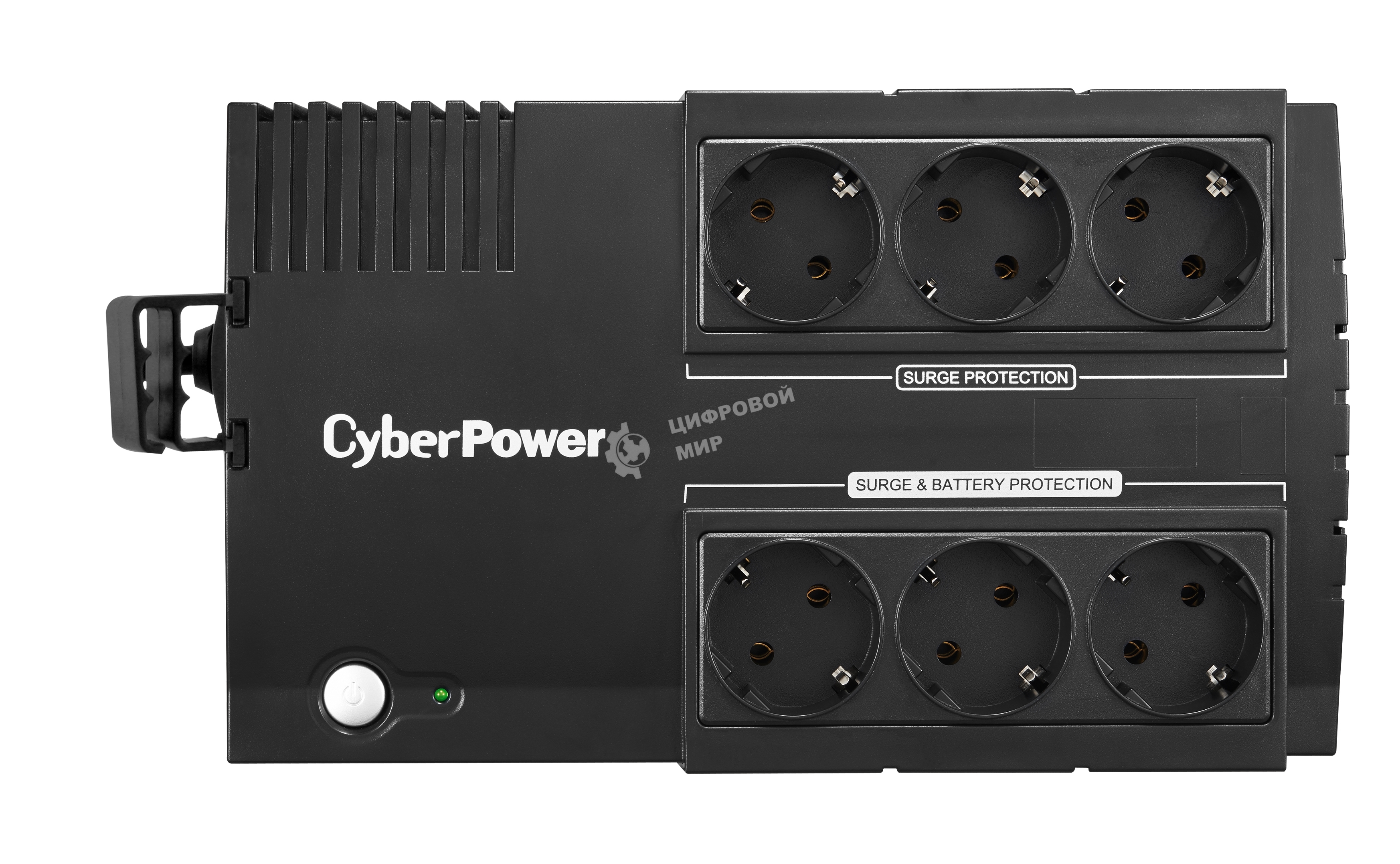 Источник бесперебойного питания CyberPower BS450E черный 450VA