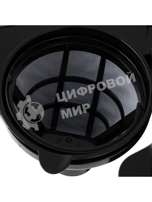 Кофеварка капельная Kitfort КТ-705 серебристый, исп. кофе - зерновой/молотый, 1.5 л, 1000 Вт.