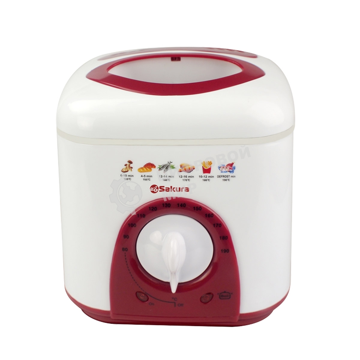 Фритюрница Sakura SA-7654R 1.0л 950Вт