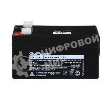 Аккумулятор свинцово-кислотный GoPower LA-1212 12V 1.2Ah (1/20)