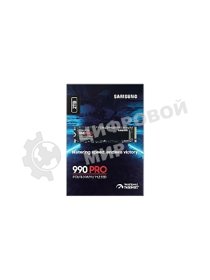 Накопитель SSD Samsung 990 PRO, 2Tb, PCIe 4.0 x4, M.2 2280, NVMe, R/W 7450/6900
