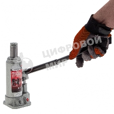 Домкрат Matrix бутылочный 3т h подъема 194–372мм в пласт. кейсе