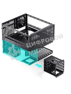 Компьютерный корпус JONSBO Computer Case N5 черный