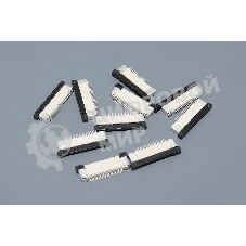 Разъем FPC Half Coverage Top Contact 0.5K-BS-20PWB 20 pin высота 2мм шаг 0,5мм 10 шт