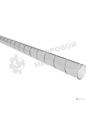 Кабельный спиральный бандаж Rexant, диаметр 12 мм, длина 2 м (SWB-12), прозрачный