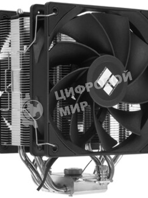 Кулер для процессора Thermalright Assassin Spirit 120 V2 серебристый/черный/серый (4-pin PWM, 154мм, Al/Cu, 4x6мм, 1x120мм, 66.17CFM, 25.6dBA, 1500RPM, S: 1851/1700/1200/115X, AM5/AM4)