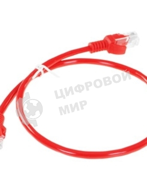 Патч-корд ExeGate UTP-RJ45-RJ45-5e-5M-RD, UTP, cat.5e, 5м, красный