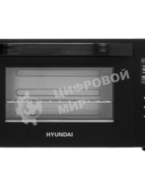 Мини-печь Hyundai MIO-HY088 23 л, 1500 Вт, черный