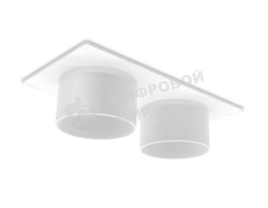 Светильник Ambrella light TN330/2 SWH белый песок GU5.3 182*92*60