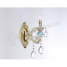 Светильник Ambrella light TR4932 GD/WH/CL золото/белый/прозрачный E14 max 40W 400*120*270