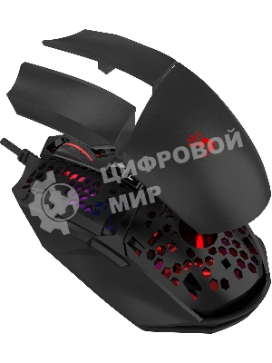 Мышь проводная A4Tech Bloody W65 Max Mini черный, 12000 dpi, USB, кнопки - 9
