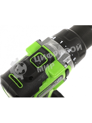 Дрель-шуруповерт GREENWORKS GD24DD90, 24 В, 0 Ач, 90 Нм, бесщеточный, ударный