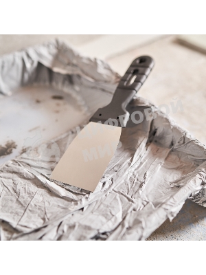 Шпатель Rexant 60 мм нержавеющая сталь, пластмассовая рукоятка