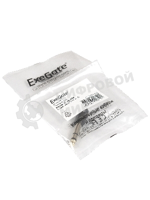 Переходник аудио Exegate EX284949RUS EX-AA-3F6M (6.35мм Jack M/3.5мм Jack F)
