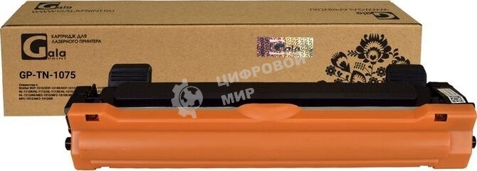 Картридж GalaPrint GP-TN-1075 для Brother DCP-1510R/1512R/1510/1511/MFC1810/1815/HL1110/1111/1112/1118 1000 копий