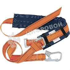 Удерживающая привязь Сибртех УП I, безлямочная, А-строп из синтетической ленты