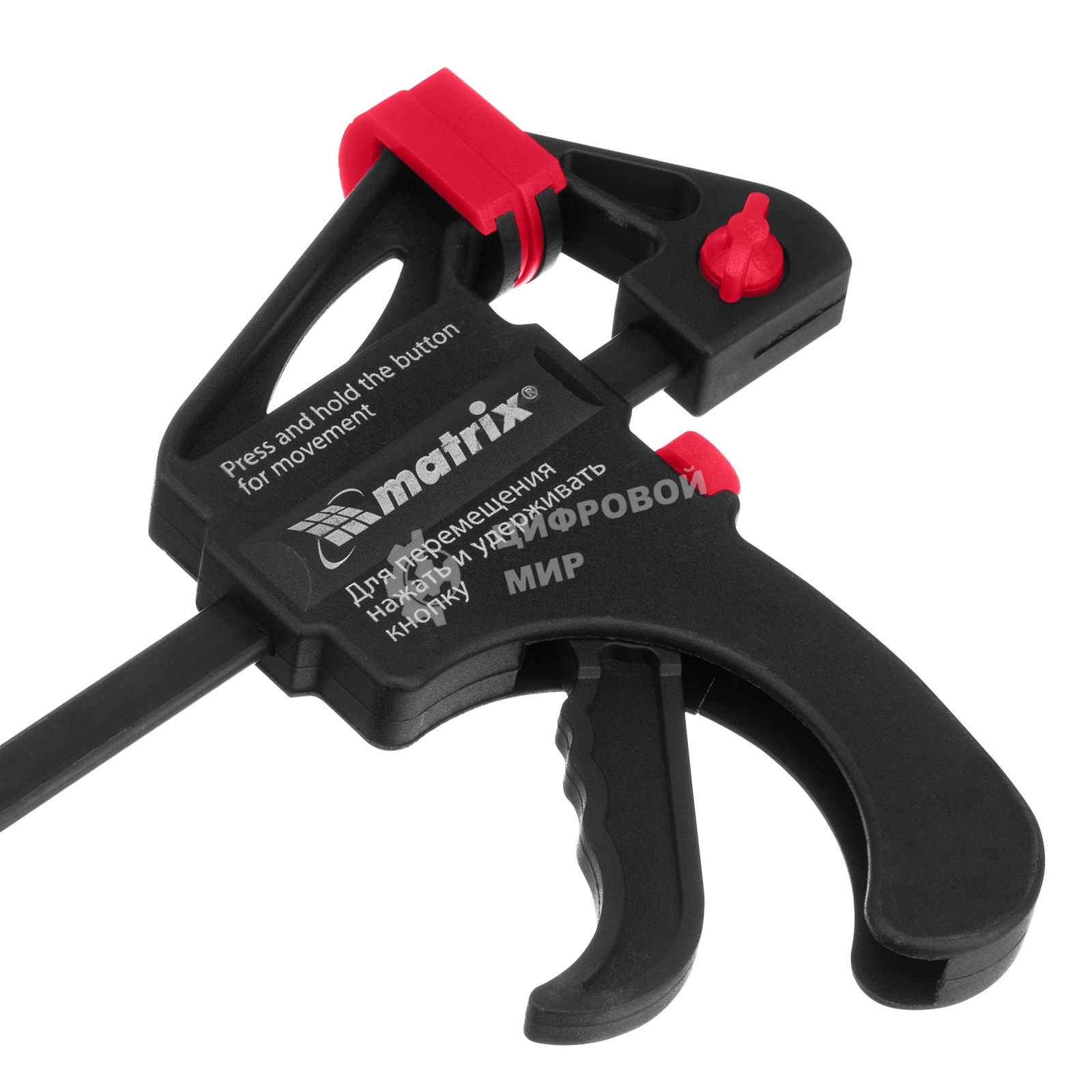 Струбцина универсальная Matrix, быстрозажимная, F-образная, 300 х 415 х 45 мм, пластиковый корпус