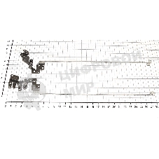 Петли для ноутбука Acer Aspire E5-523, E5-553, E5-575, F5-573, FBZAA014010, FBZAA015010, Acer