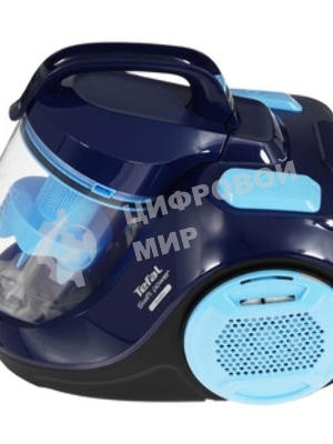 Пылесос Tefal TW2971EA синий, 200/750 Вт, уборка сухая, пылесборник контейнер 1.2 л