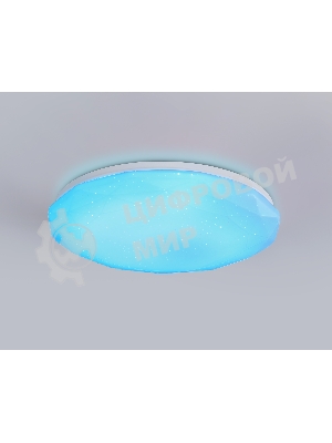 Светодиодный светильник RGB Ambrella light FZ417 WH белый IP20 46W 3000K-6500K+RGB D380*60 (ПДУ ИК)