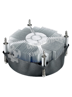 Кулер для процессора DEEPCOOL THETA 15 PWM черный/синий, 100 мм, алюминий, 2800 об/мин, 36 дБ, 4 pin, 95 Вт, 46 мм