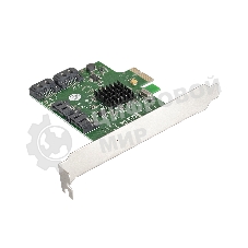Контроллер ExeGate EXE-503 PCI-E 2.0, SATA3 6Gb/s, 4 int (OEM)