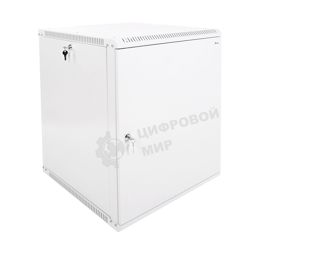 Шкаф телеком. настенный разборный 15U (600х650) дверь металл (ШРН-Э-15.650.1) (1 коробка)