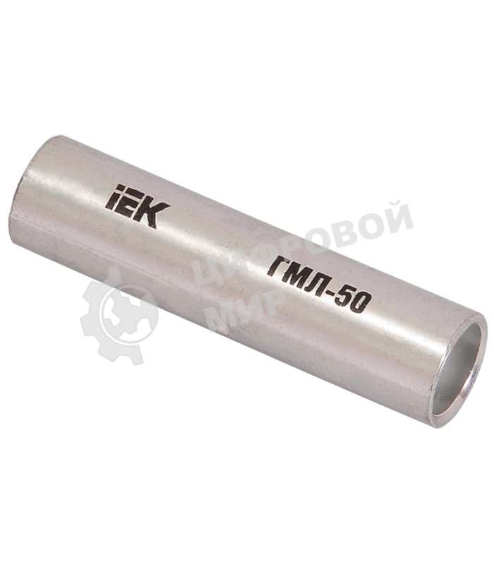 Гильза IEK UGTY10-006-04 ГМЛ-6 медная луженая соединительная IEK