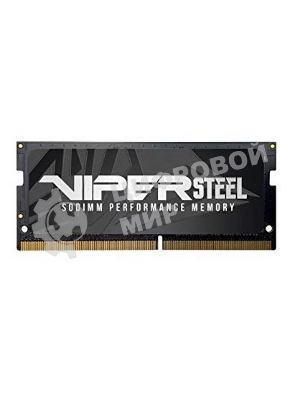 Оперативная память Patriot Viper Steel, DDR4, 8GB (1x8GB), 2666MHz, CL18, SO-DIMM